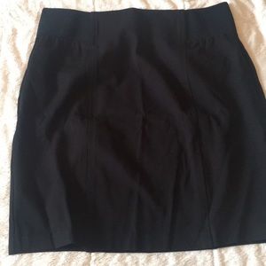 Stretchy Pull On Ponte Pencil Skirt